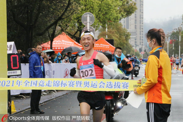 中国竞走项目奥运名单出炉 女子20公里三将剑指金牌