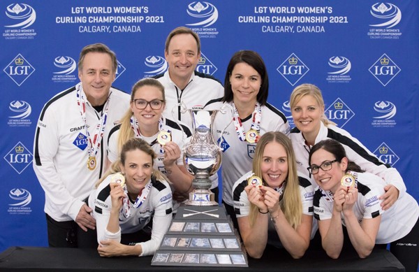 女子冰壶世锦赛瑞士队成功卫冕 六支队伍获得北京冬奥会门票