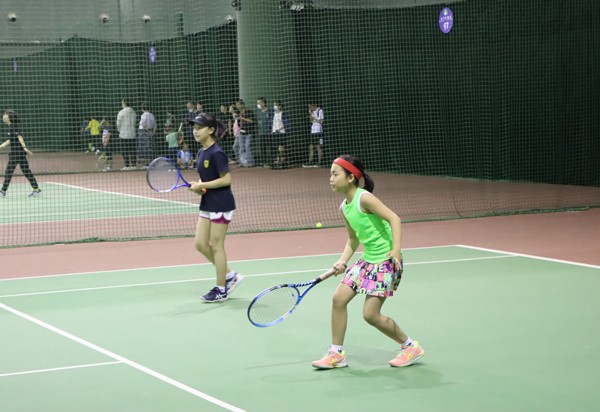 北京市体育传统项目学校网球比赛开赛