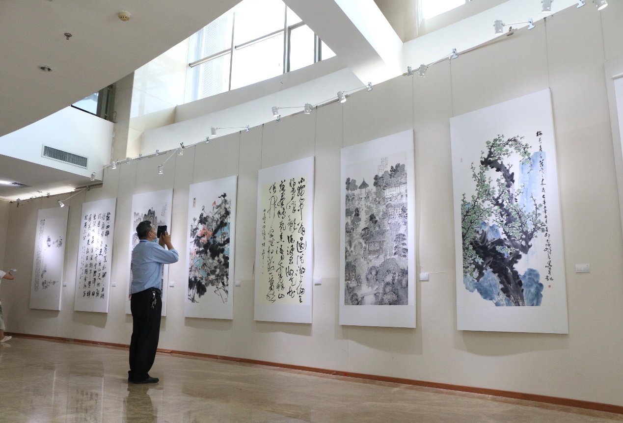 中国书画之乡苏州胥口书画作品展举行