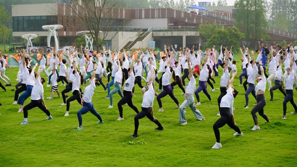 2021年中国·盐城健身瑜伽嘉年华开幕