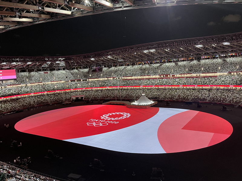 东京奥运会如约而至 开幕式展现情同与共