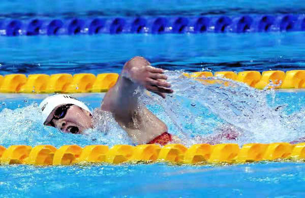 东京奥运会：李冰洁破亚洲纪录获女子400米自由泳铜牌 汤慕涵第五