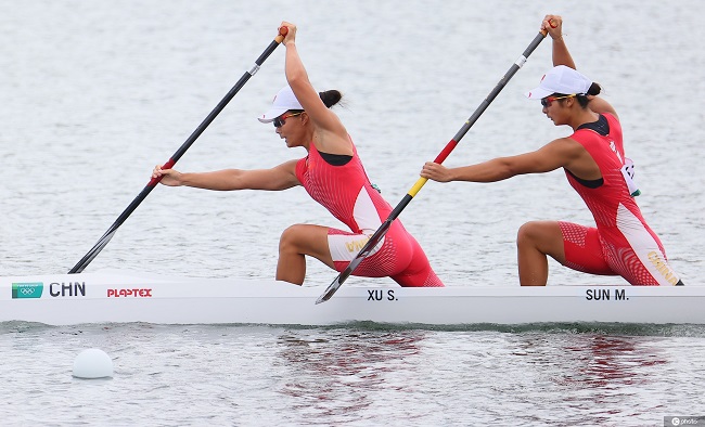 东京奥运会：徐诗晓/孙梦雅夺皮划艇女子500米双人划艇冠军