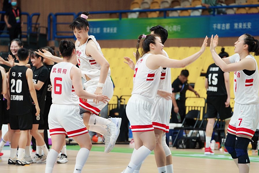 为亚洲杯“练兵” 十四运会女篮联合队夺冠