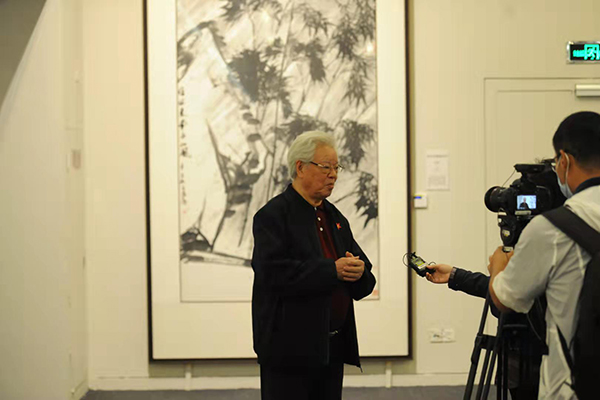 中央文史研究馆建馆70周年书画展在京举办