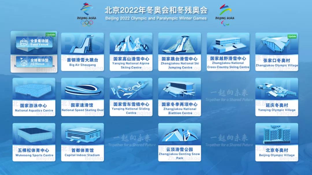 北京冬奥会场馆媒体中心全景导览系统全面上线