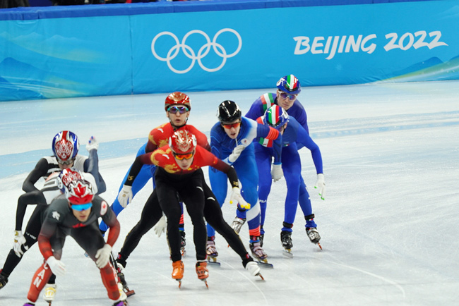 冬奥播报丨短道速滑男子5000米接力 中国队遗憾无缘奖牌