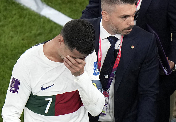 图说世界杯：男儿有泪不轻弹 只是未到伤心处