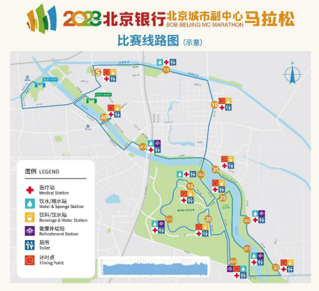 2023北京城市副中心马拉松4月9日鸣枪起跑