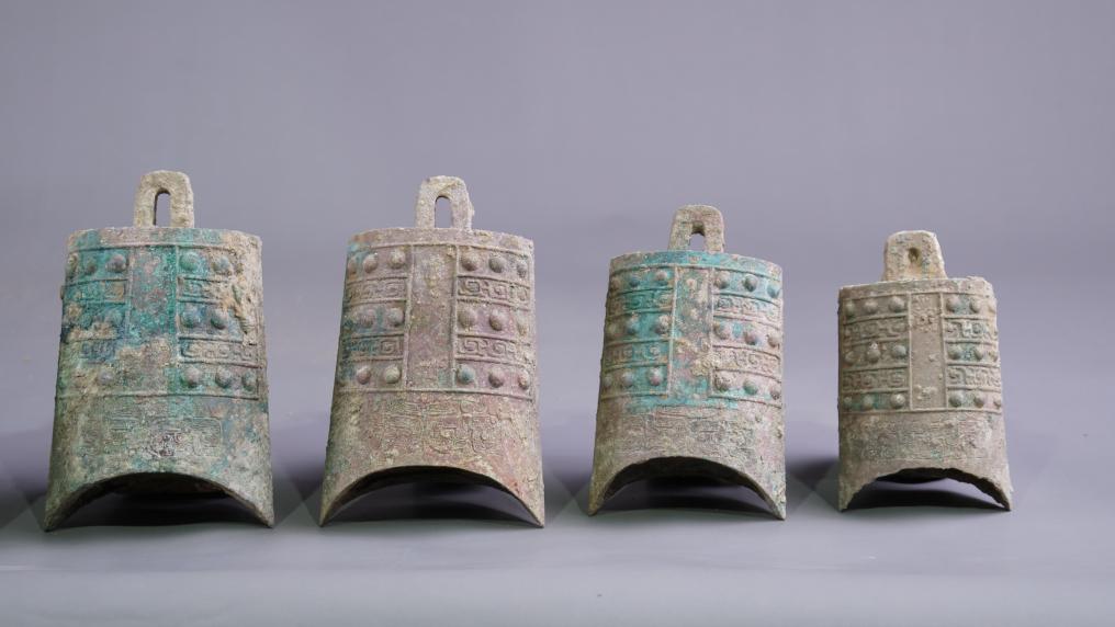 三门峡陕州城墓地出土随葬品3000余件 首次发现战国铜编钟