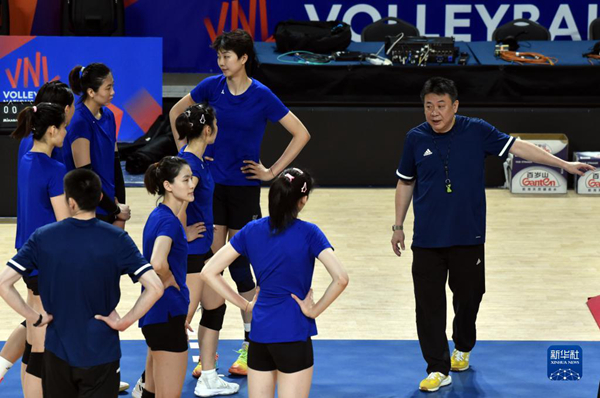 2023年世界女排联赛中国香港站明日打响 中国女排14人名单公布