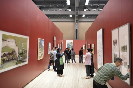 阿尔山写生与创作作品展在中国国家画院开幕