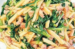 荠菜春笋炒肉丝