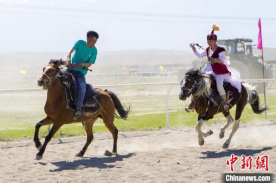 2021年新疆精河县第二届少数民族传统体育运动会开幕