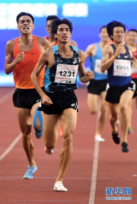 全国田径锦标赛：刘德助获男子1500米冠军