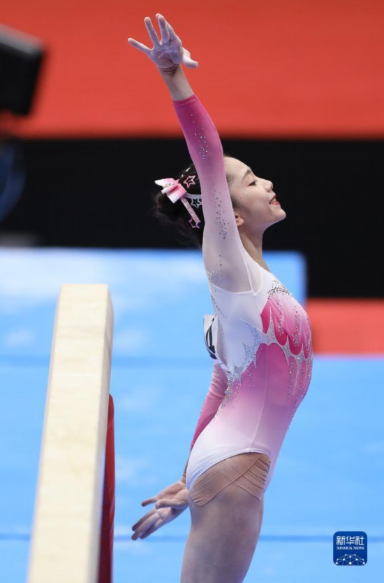 体操——世锦赛女子个人全能决赛：韦筱圆获第六名