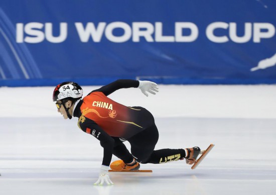 短道速滑世界杯名古屋站：任子威获男子1000米冠军