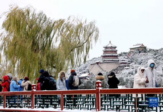 颐和园雪景