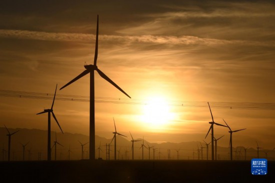 甘肃：新能源项目为戈壁沙漠披绿添金
