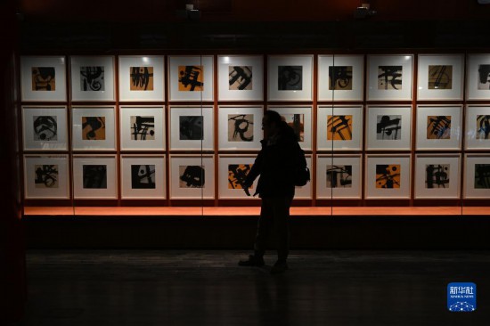 “纳天为书——韩美林天书艺术故宫展”在京开幕