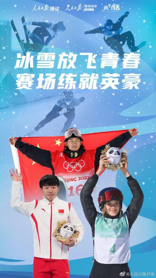 冰雪放飞青春，赛场练就英豪 | 画里有话
