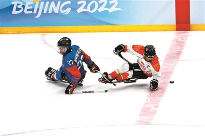 中国队4比0力克韩国队 获残奥冰球季军