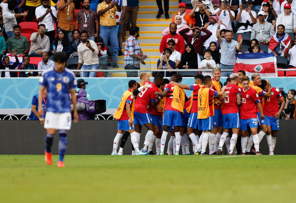 卡塔尔世界杯 | 得势不得分 日本0:1负于哥斯达黎加